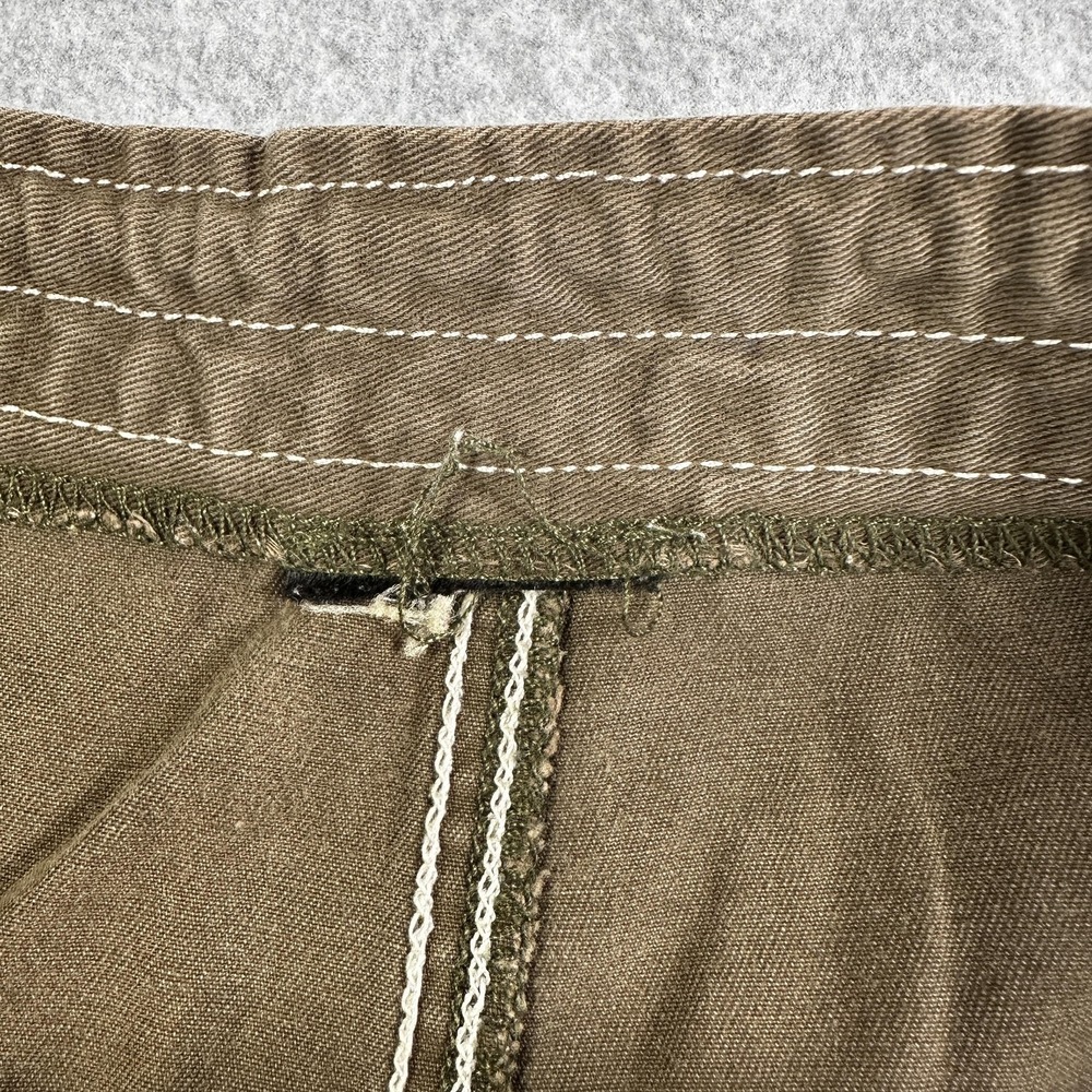 Vintage Y2K Buggirl Pants Womens Large 10-12 Brown Baggy Fit Joggers - Picture 6 of 16